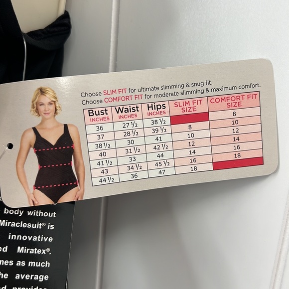 🆕NWT Miraclesuit Tankini Top Fierce Halter Black Multiple Sizes Available - Picture 5 of 9
